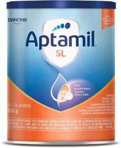 Fórmula Infantil: Aptamil SL 800g - 0-3 anos
