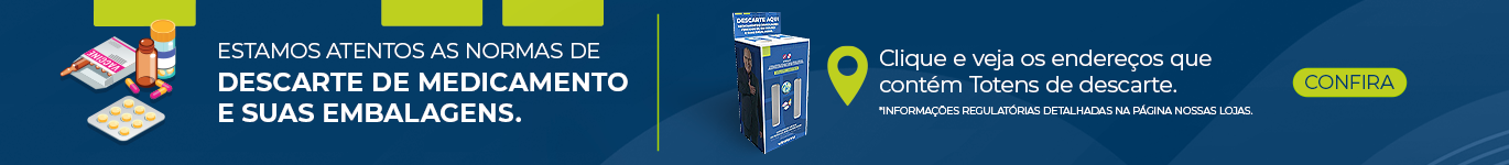 Descarte correto de medicamentos